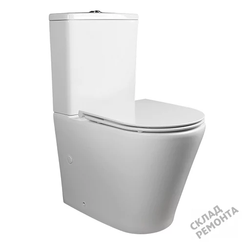 Фото Унитаз компакт напольный Calypso CS2149UQ-TKS ультратихий смыв купить в Кемерове: цена, описание, фото. Интернет-магазин 2