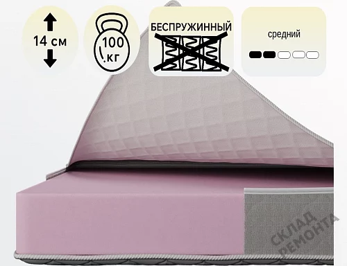 Фото Матрас беспружинный Koyka ППУ13 (чехол жаккард) – купить в Кемерове: цена, описание, фото. Интернет-магазин 1