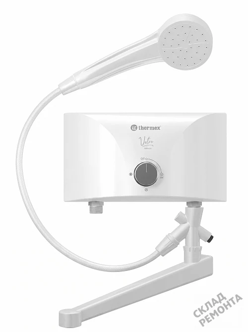 Фото Водонагреватель проточный Thermex Vetro 6500 combi л. – купить в Кемерове: цена, описание, фото. Интернет-магазин 2