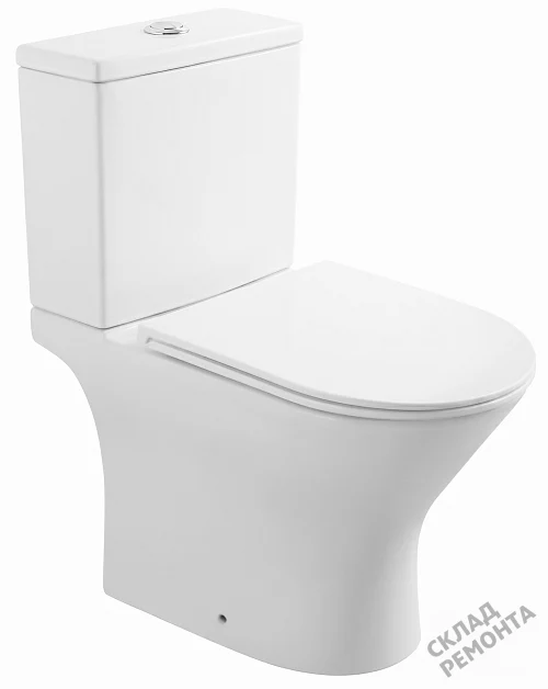 Фото Унитаз компакт напольный Calypso CS3224OK безободковый купить в Кемерове: цена, описание, фото. Интернет-магазин 2