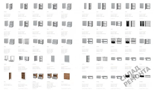 Фото Кухня Leko Фиджи графит – купить в Кемерове: цена, описание, фото. Интернет-магазин 4