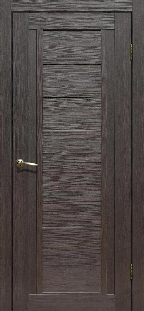 Фото Дверь FlyDoors Ла Стелла 204 дуб мокко, экошпон, без стекла – купить в Кемерове: цена, описание, фото. Интернет-магазин. 1