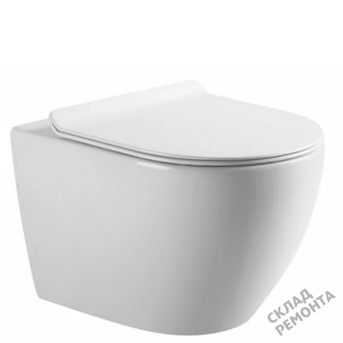 Фото Унитаз подвесной Calypso CS74UQ-TK ультратихий смыв купить в Кемерове: цена, описание, фото. Интернет-магазин 2