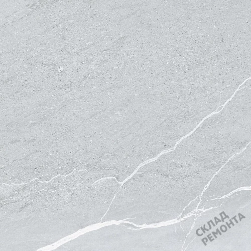 Фото Керамогранит матовый Steppe Ceramics Parma Grey светло-серый 600*600*9,5 – купить в Кемерове: цена, описание, фото. Интернет-магазин 1