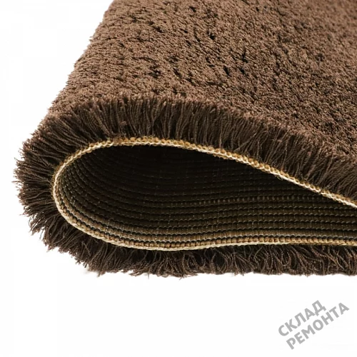 Фото Ковролин OZ Kaplan Gold Shaggy 01800A d. brown коричневый – купить в Кемерове: цена, описание, фото. Интернет-магазин 3