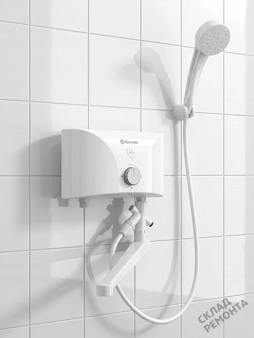 Фото Водонагреватель проточный Thermex Vetro 6500 combi л. – купить в Кемерове: цена, описание, фото. Интернет-магазин 1