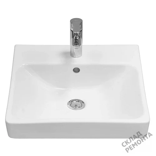 Фото Раковина на тумбу Акватон Адриана 45 1WH501630, 45 см купить в Кемерове: цена, описание, фото. Интернет-магазин 2