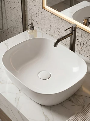 Раковина накладная Calypso CS2185, 46,5 см