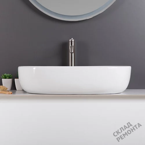 Фото Раковина накладная BelBagno BB1084 60 см купить в Кемерове: цена, описание, фото. Интернет-магазин 3