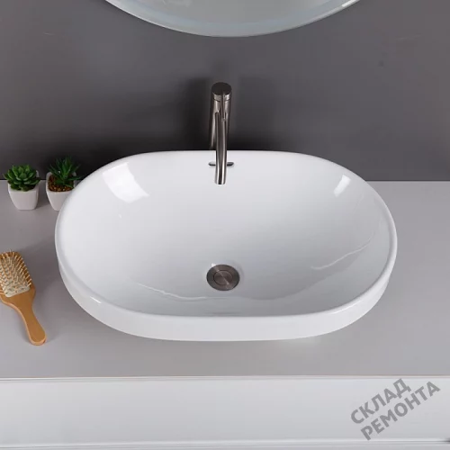 Фото Раковина накладная BelBagno BB1004 60 см купить в Кемерове: цена, описание, фото. Интернет-магазин 4