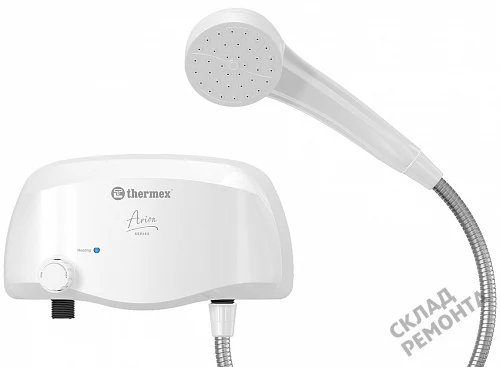 Фото Водонагреватель проточный Thermex Arion 3500 shower л. – купить в Кемерове: цена, описание, фото. Интернет-магазин 3