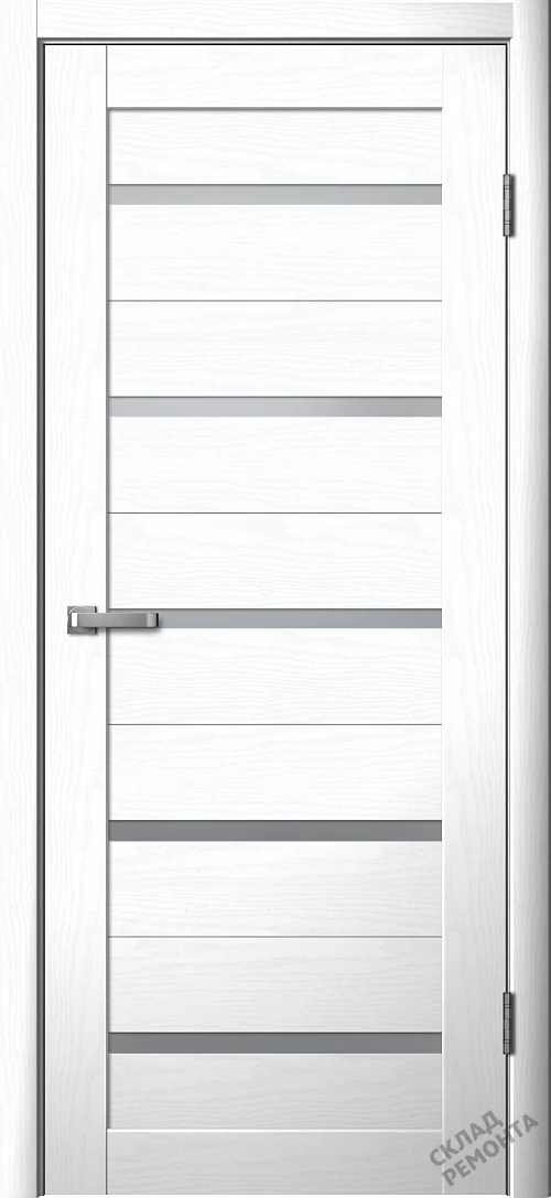 Фото Дверь FlyDoors Ла Стелла 206 макиато, экошпон, матовое стекло – купить в Кемерове: цена, описание, фото. Интернет-магазин. 1