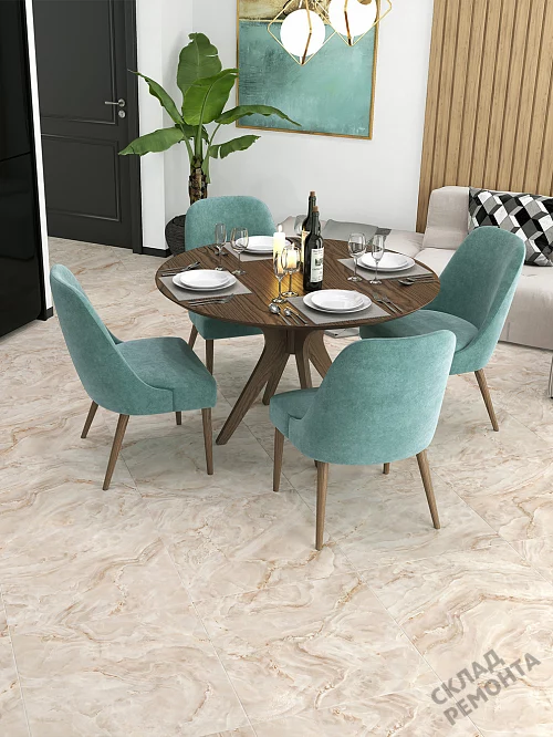 Фото Керамогранит лаппатированный Alma Ceramica Невада GFU04NVD40L бежевый 600*600*9 – купить в Кемерове: цена, описание, фото. Интернет-магазин 1