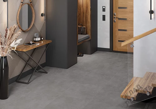 Фото Керамогранит матовый Alma Ceramica Мурал GFU6060MUR70R серый 600*600*9 – купить в Кемерове: цена, описание, фото. Интернет-магазин 3