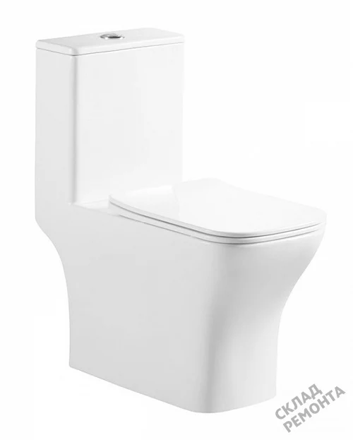 Фото Унитаз моноблок BelBagno Neon BB8617CPR-MN/SC безободковый купить в Кемерове: цена, описание, фото. Интернет-магазин 3