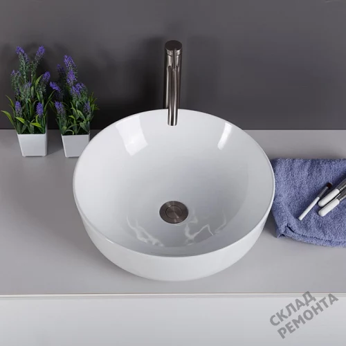 Фото Раковина накладная BelBagno BB1315 41 см купить в Кемерове: цена, описание, фото. Интернет-магазин 4