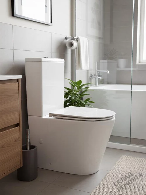 Фото Унитаз компакт напольный Calypso CS2149UQ-TKS ультратихий смыв купить в Кемерове: цена, описание, фото. Интернет-магазин 1