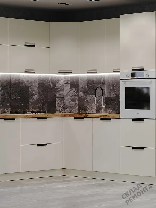 Фото Кухня Leko Авенза блан – купить в Кемерове: цена, описание, фото. Интернет-магазин 1