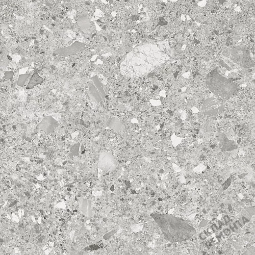 Фото Керамогранит матовый Alma Ceramica Холли GFU6060HOL70R серый 600*600*9 – купить в Кемерове: цена, описание, фото. Интернет-магазин 2