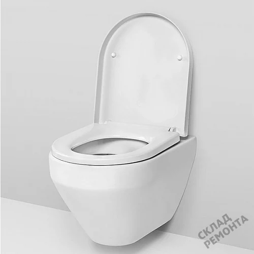 Фото Унитаз подвесной Am.Pm Spirit V2.0 C701700WH безободковый купить в Кемерове: цена, описание, фото. Интернет-магазин 3