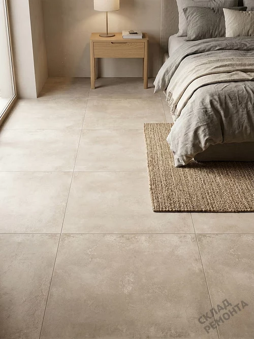 Фото Керамогранит матовый Alma Ceramica Тотем GFU6060TTM40R бежевый 600*600*9 – купить в Кемерове: цена, описание, фото. Интернет-магазин 1