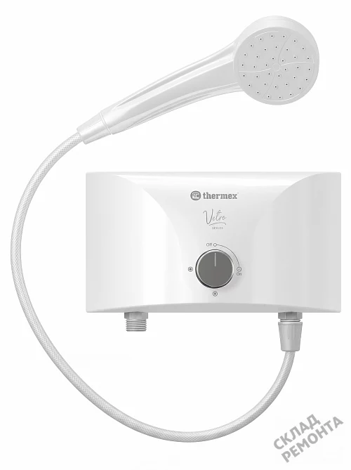 Фото Водонагреватель проточный Thermex Vetro 6500 shower л. – купить в Кемерове: цена, описание, фото. Интернет-магазин 2