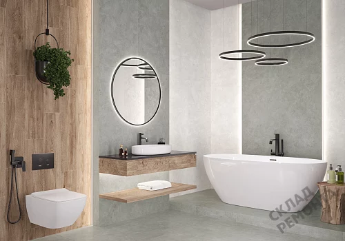 Фото Керамогранит матовый Alma Ceramica Шарп GFU60120SHP70R серый 1200*600*8,5 – купить в Кемерове: цена, описание, фото. Интернет-магазин 3