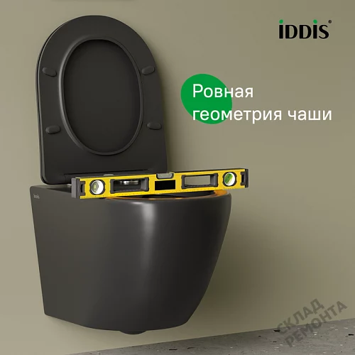 Фото Унитаз подвесной Iddis Бланко BLAR3BMi25 безободковый купить в Кемерове: цена, описание, фото. Интернет-магазин 6