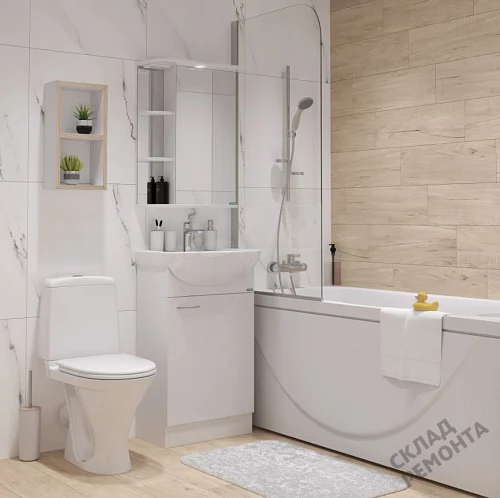 Фото Унитаз компакт напольный Sanita Аттика стандарт купить в Кемерове: цена, описание, фото. Интернет-магазин 3