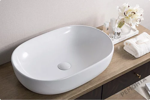 Фото Раковина накладная BelBagno BB1084 60 см купить в Кемерове: цена, описание, фото. Интернет-магазин 4