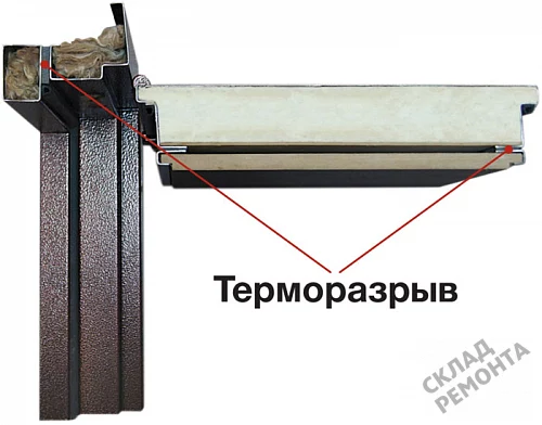 Фото Дверь входная Эталон Термо-СП30 стеклопакет с терморазрывом букле черный/астана эш уайт – купить в Кемерове: цена, описание, фото. Интернет-магазин. 4